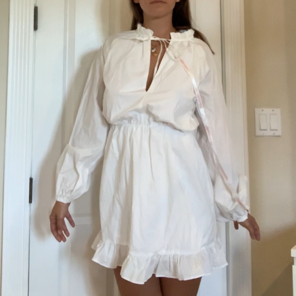 White misguided dress. Never worn US 4/6